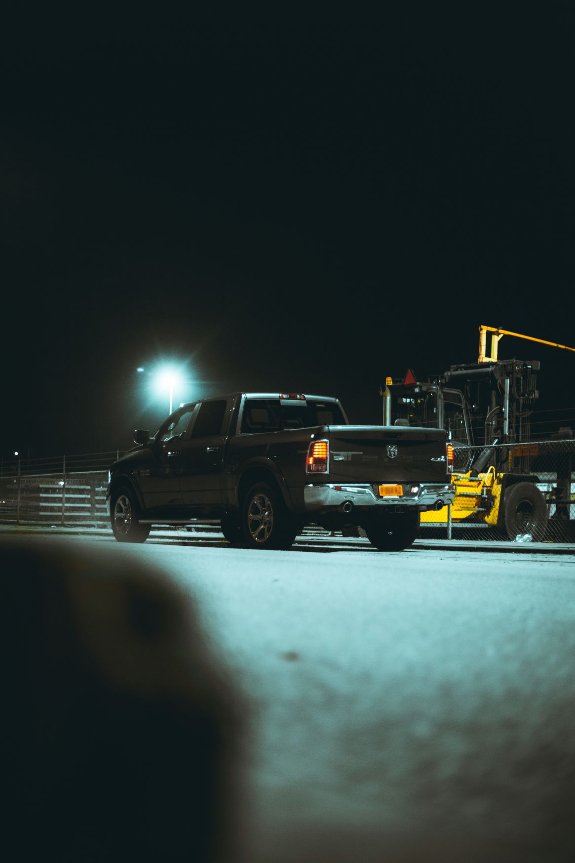 night time towing